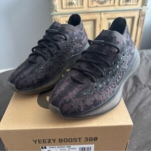 Yeezy Boost 380 Black Sneakers
